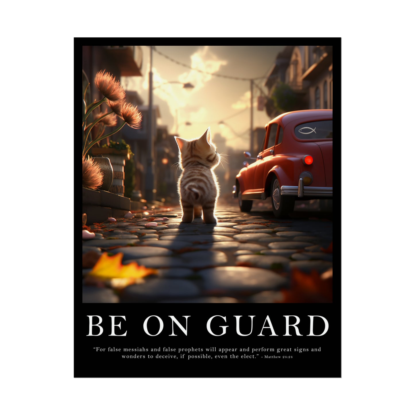 Be On Guard - Rolled Poster - Picture Only - 11" x 14"