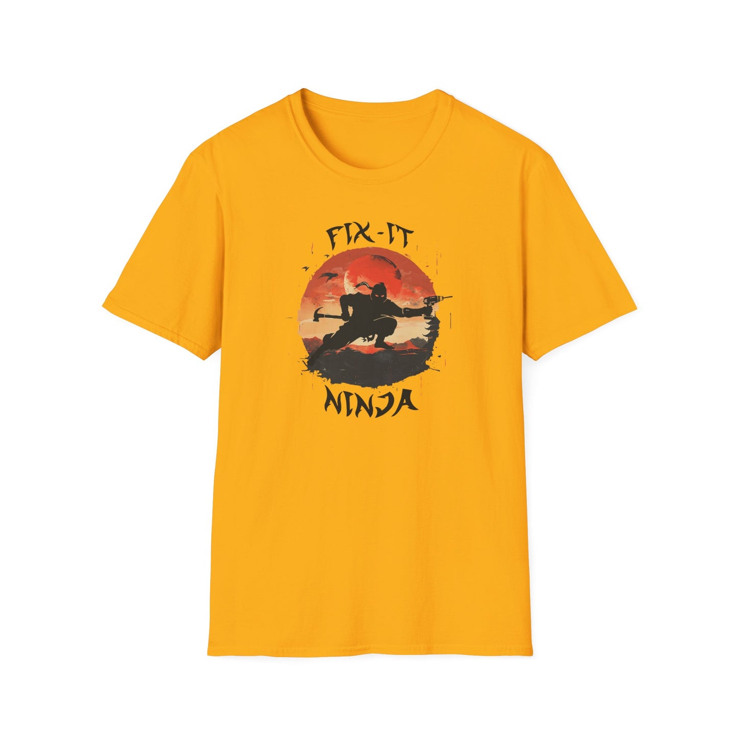 Ninja Handyman - Unisex - Softstyle T-Shirt