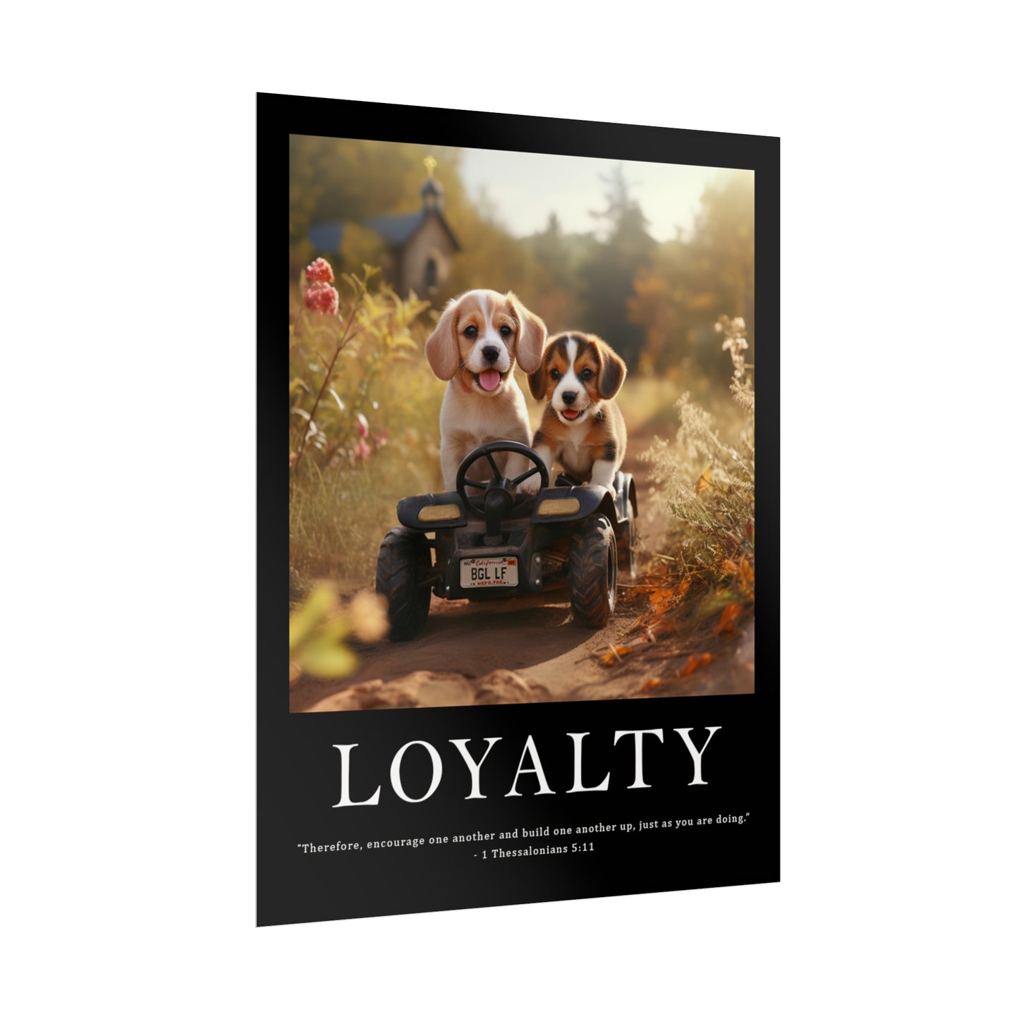 Loyal Friends - Rolled Poster - Picture Only - 11" x 14"