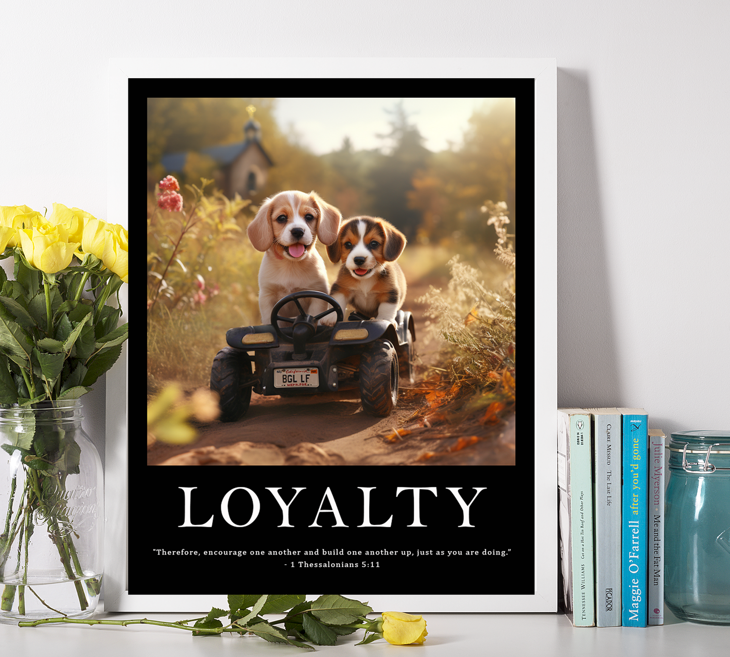 Loyal Friends - Rolled Poster - Picture Only - 11" x 14"