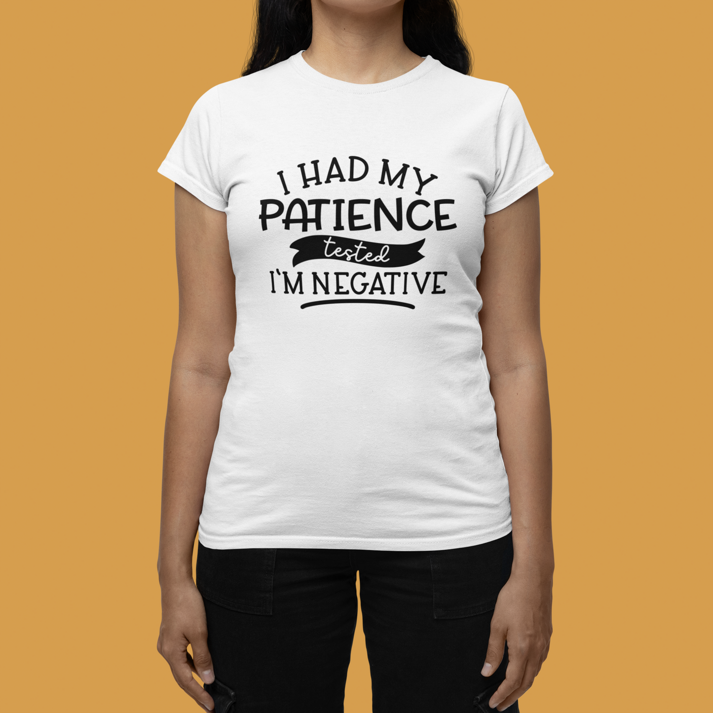 Patience Humor - Women's Softstyle Tee