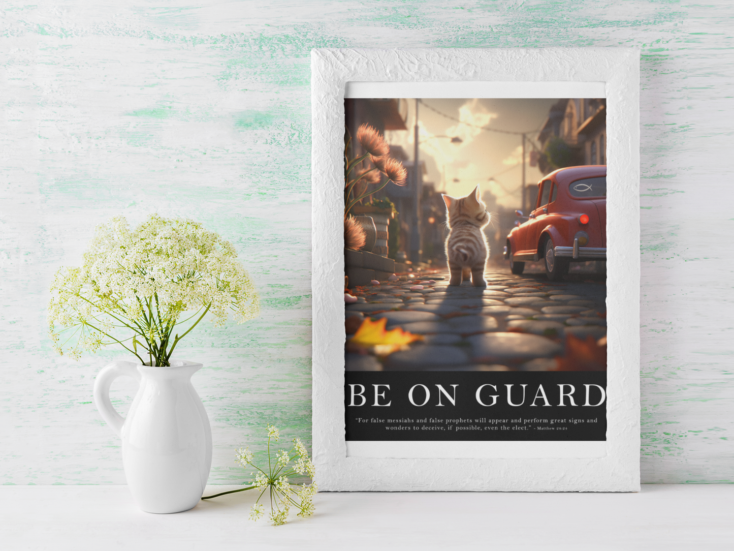 Be On Guard - Rolled Poster - Picture Only - 11" x 14"